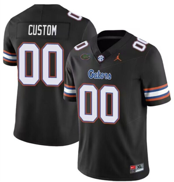 Men's Florida Gators ACTIVE PLAYER Custom Black 2023 F.U.S.E. Stitched Jerseys