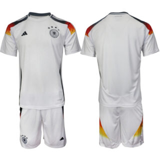 Men's Germany Blank White 2024-25 Home Soccer Jersey