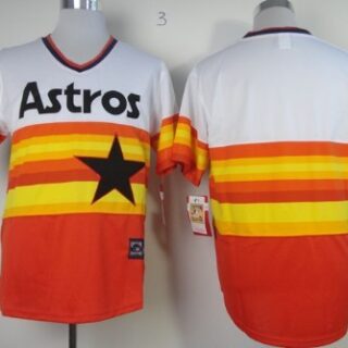 Men's Houston Astros Customized Rainbow Jersey