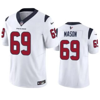 Men's Houston Texans #69 Shaq Mason White 2023 F.U.S.E Vapor Untouchable Stitched Football Jersey