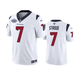 Men's Houston Texans #7 C.J. Stroud White 2023 F.U.S.E Vapor Untouchable Stitched Football Jersey