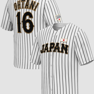Men's Japan Baseball #16 Shohei Ohtani 2023 White World Baseball Classic Stitched Jersey