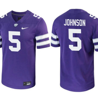 Men's Kentucky Wildcats #5 Avery Johnson Purple Limited Stitched Jersey