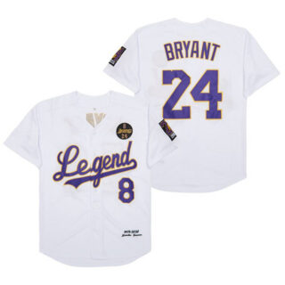Men's Legend #8 Back #24 bryant Cool Base Stitched Jerseys 22