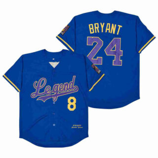 Men's Legend #8 Back #24 bryant Cool Base Stitched Jerseys 25