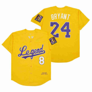 Men's Legend #8 Back #24 bryant Cool Base Stitched Jerseys 26