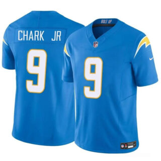 Men's Los Angeles Chargers #9 DJ Chark Jr Blue 2024 F.U.S.E Vapor Limited Stitched Football Jersey