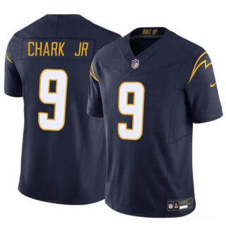 Men's Los Angeles Chargers #9 DJ Chark Jr Navy 2024 F.U.S.E Vapor Limited Stitched Football Jersey