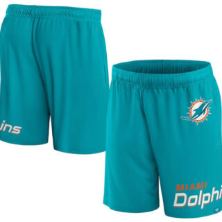 Men's Miami Dolphins Aqua Shorts