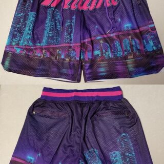 Men's Miami Heat 2022 23 Shorts (Run Small)