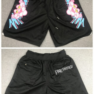 Men's Miami Heat Black 'Pink Panther' Shorts (Run Small)