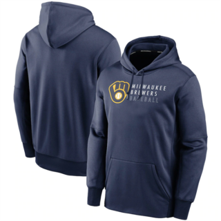 Men's Milwaukee Brewers Navy HoodieS