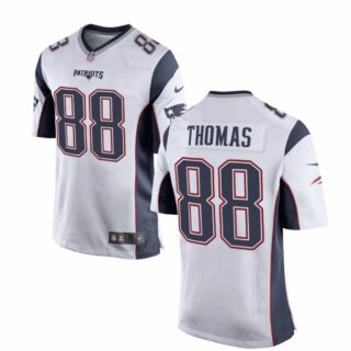 Men's New England Patriots #88 Demaryius Thomas Vapor Limited White Jersey