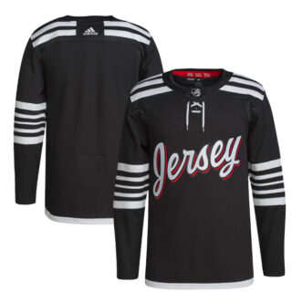 Men's New Jersey Devils Blank 2021 2022 Black Stitched Jersey