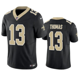 Men's New Orleans Saints #13 Michael Thomas Black 2023 F.U.S.E. Vapor Untouchable Limited Stitched Jersey