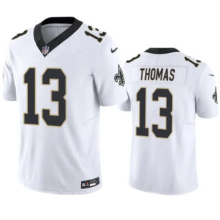 Men's New Orleans Saints #13 Michael Thomas White 2023 F.U.S.E. Vapor Untouchable Limited Stitched Jersey