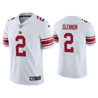 Men's New York Giants #2 Mike Glennon White Vapor Untouchable Limited Stitched Jersey