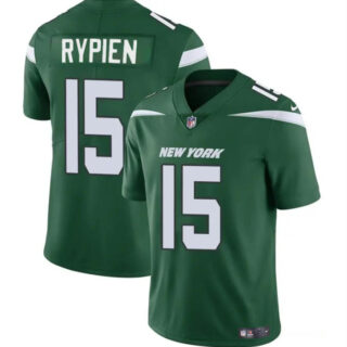 Men's New York Jets #15 Brett Rypien Green Vapor Untouchable Limited Stitched Jersey