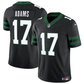 Men's New York Jets #17 Davante Adams Black 2024 F.U.S.E Vapor Untouchable Limited Stitched Jersey