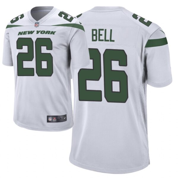 Men's New York Jets #26 Le'Veon Bell white Player Game