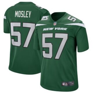 Men's New York Jets #57 C.J. Mosley Nike Gotham Green Vapor Limited Jersey