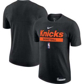 Men's New York Knicks Black 2022 23 Legend On-Court Practice Performance T-Shirt