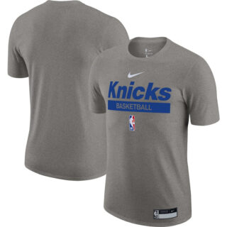Men's New York Knicks Grey 2022 23 Legend On-Court Practice Performance T-Shirt
