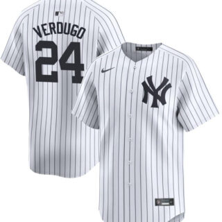 Men's New York Yankees #24 Alex Verdugo White 2024 Gome Limited Cool Base Stitched Baseball Jersey
