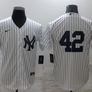 Men's New York Yankees #42 Mariano Rivera White Cool Base Stitched Baseball Jersey