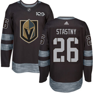 Men's Paul Stastny #26 Vegas Golden Knights Authentic Black Jerseys