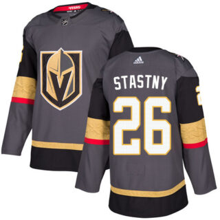 Men's Paul Stastny #26 Vegas Golden Knights Authentic Gray Home Jerseys