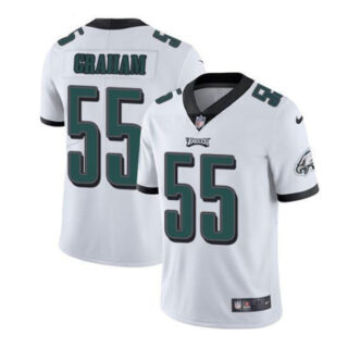 Men's Philadelphia Eagles #55 Brandon Graham White Vapor Untouchable Limited Stitched