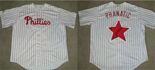 Men's Philadelphia Phillies White Cool Base Stitched Jersey