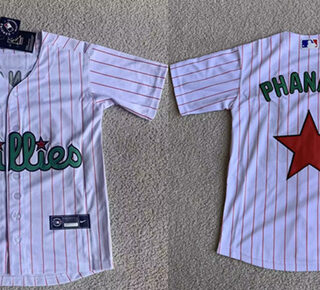 Men's Philadelphia Phillies White Stitched Jersey