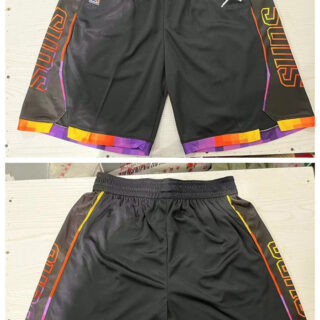 Men's Phoenix Suns Black Shorts (Run Small)