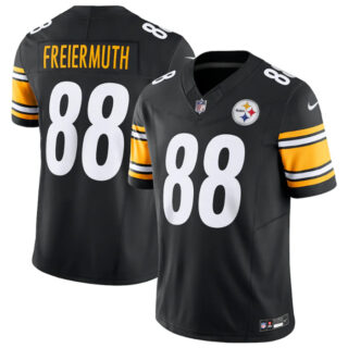 Men's Pittsburgh Steelers #88 Pat Freiermuth Black 2023 F.U.S.E. Vapor Untouchable Limited Jersey