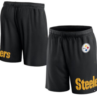 Men's Pittsburgh Steelers Black Shorts