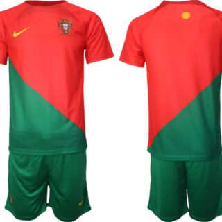 Men's Portugal Home Blank Jersey