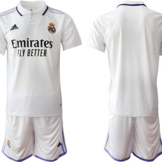 Men's Real Madrid Home Blank Jersey