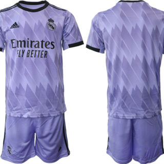 Men's Real Madrid away Blank Jersey