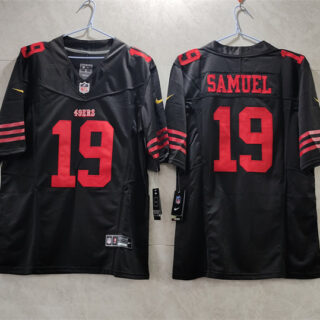 Men's San Francisco 49ers #19 Deebo Samuel Red 2023 F.U.S.E. Vapor Untouchable Limited Stitched Football Jersey
