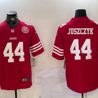 Men's San Francisco 49ers #44 Kyle Juszczyk Red Vapor Untouchable Limited Stitched Jerseys