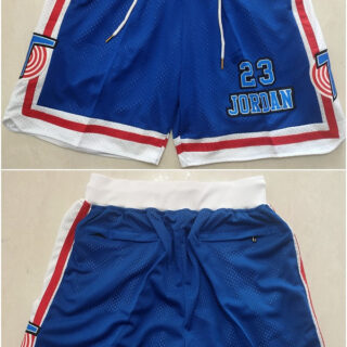 Men's Space Jam Tune Squad Blue Shorts (Run Small)