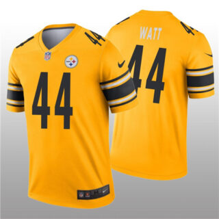 Men's Steelers #44 Derek Watt Inverted Game Jersey - Gold