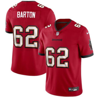 Men's Tampa Bay Buccaneers #62 Graham Barton Red 2024 Draft Vapor Limited Stitched Jersey