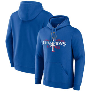 Men's Texas Rangers Royal 2023 World Series Champions Pullover Hoodie