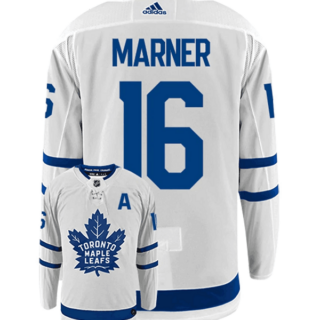 Men's Toronto Maple Leafs #16 Mitchell Marner White Stitched Jersey