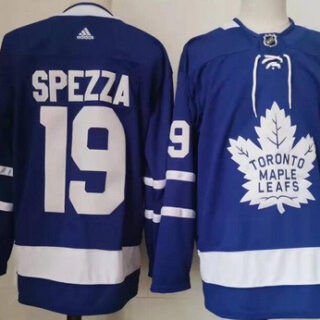 Men's Toronto Maple Leafs #19 Jason Spezza Blue Authentic Jersey