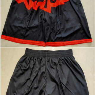 Men's Toronto Raptors Black Mitchell&Ness Shorts (Run Small)