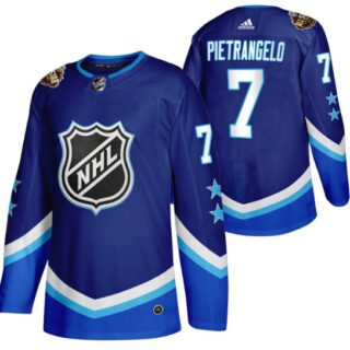 Men's Vegas Golden Knights #7 Alex Pietrangelo 2022 All-Star Blue Stitched Jersey